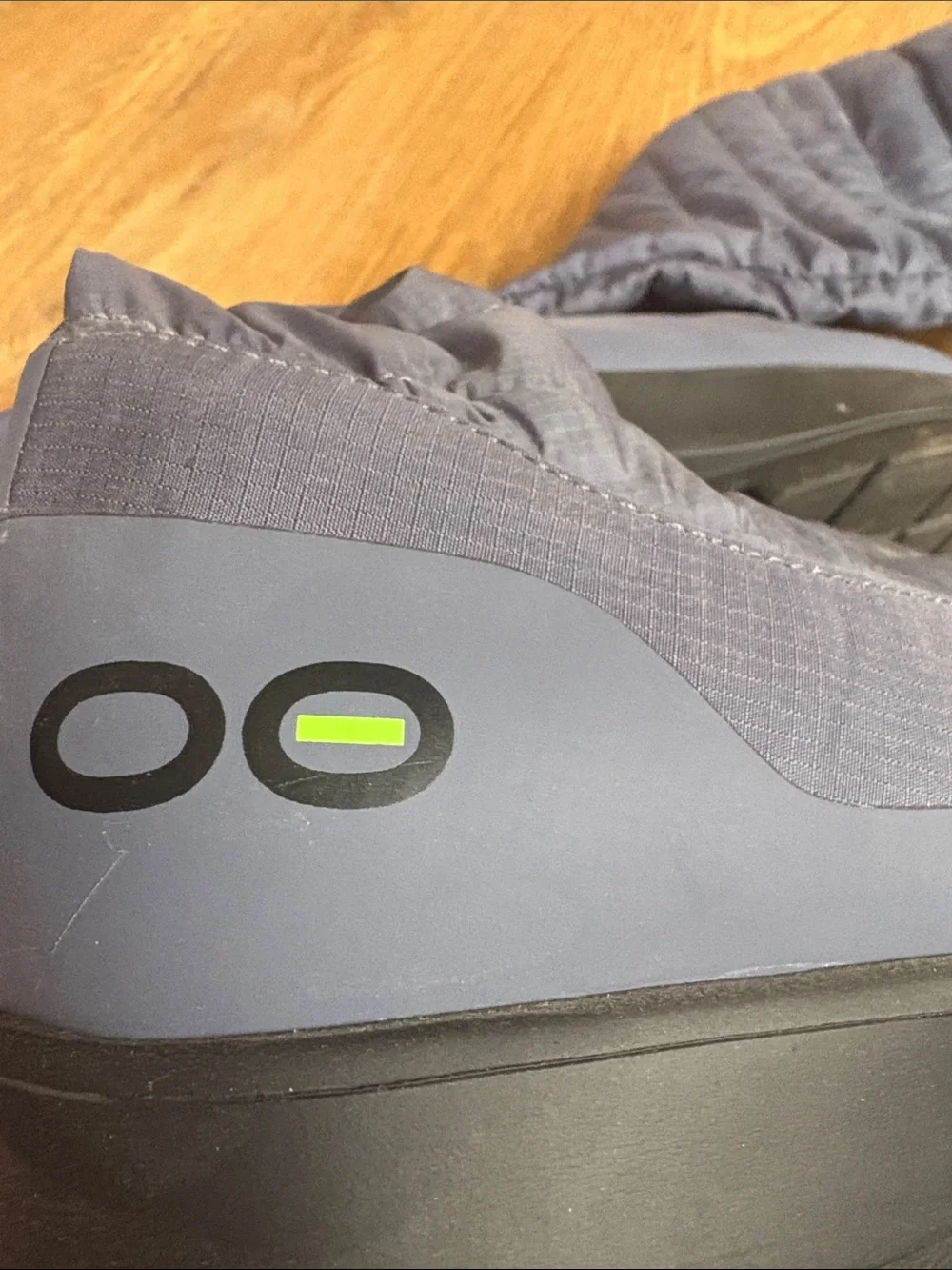 OOFOS Women's Quilted Winter Boots in Gray